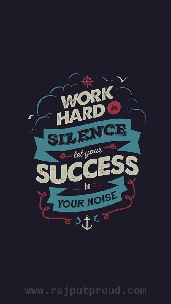 Work Hard Silence