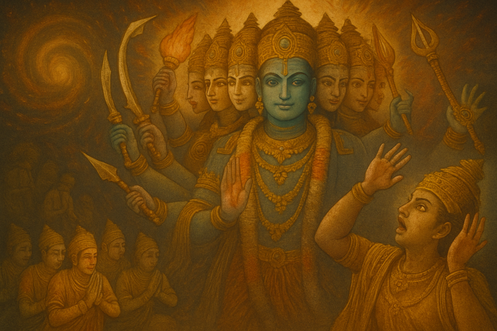 Vishwarupa Darshana Yoga (Universal Form Vision)