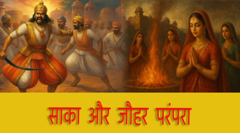 जौहर और साका परंपरा