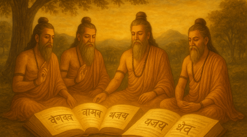 ऋग्वेद, सामवेद, यजुर्वेद और अथर्ववेद