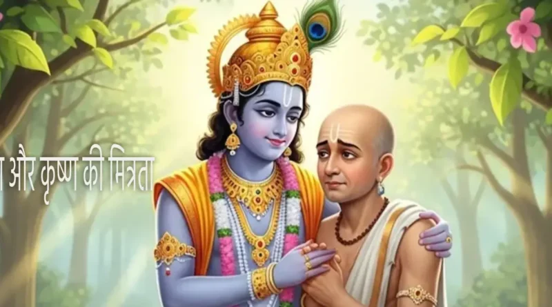 सुदामा और कृष्ण की मित्रता