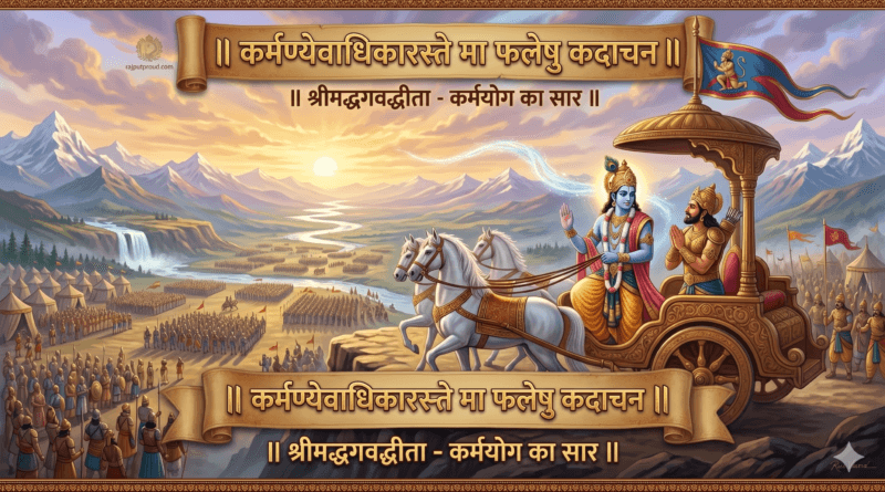 कर्मण्येवाधिकारस्ते